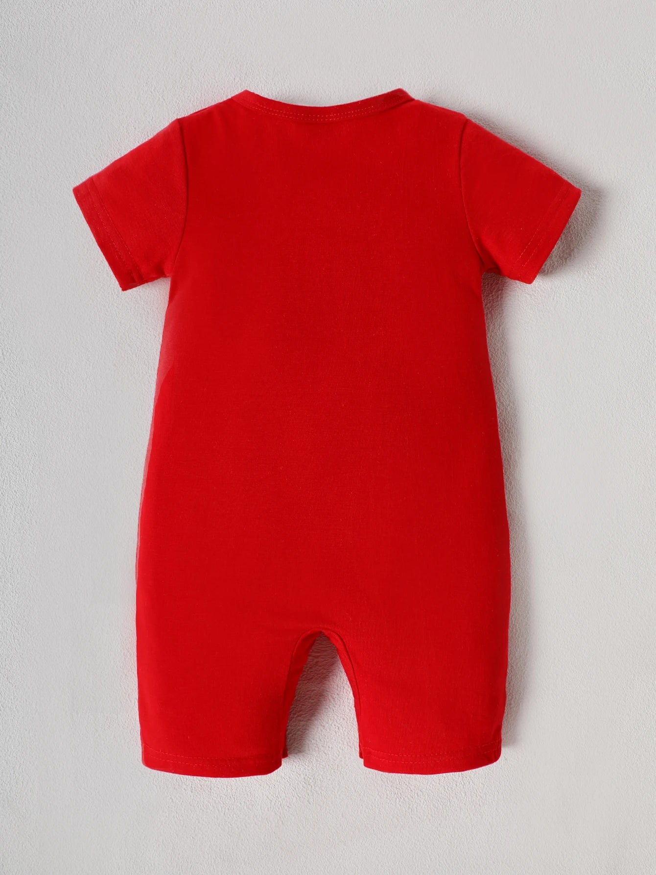 Cute summer bodysuit with letter print for baby boys and girls