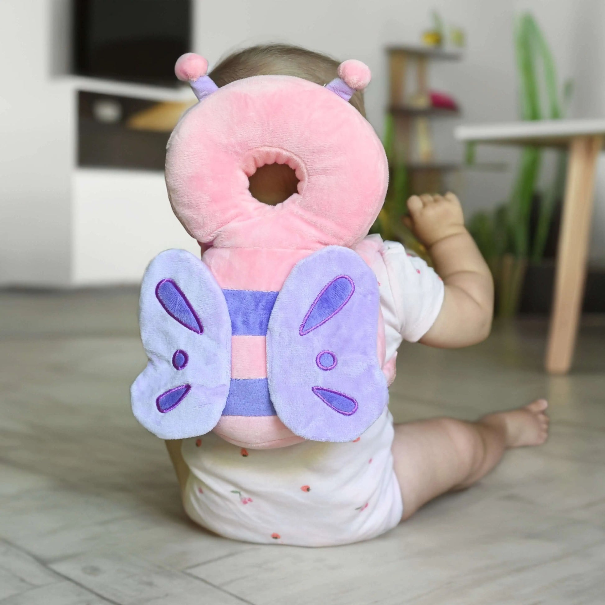 Little Bee Baby Head Protection Pillow – Soft Adjustable Cushion for Infant Safety
