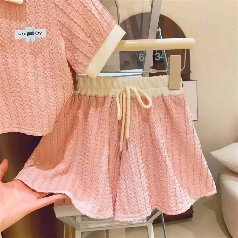 Perfect summer wear for girls aged 2–10 – top and pants outfit set